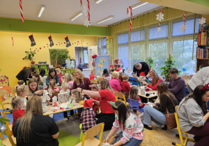 „Boże Narodzenie- czas bycia razem”- warsztaty świąteczne w grupie I