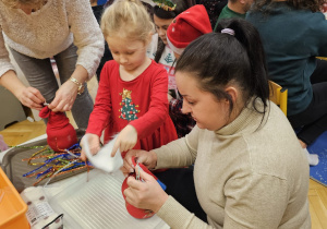 „Boże Narodzenie- czas bycia razem”- warsztaty świąteczne w grupie I