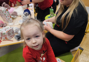 „Boże Narodzenie- czas bycia razem”- warsztaty świąteczne w grupie I