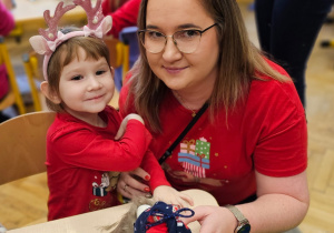„Boże Narodzenie- czas bycia razem”- warsztaty świąteczne w grupie I