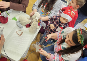 „Boże Narodzenie- czas bycia razem”- warsztaty świąteczne w grupie I