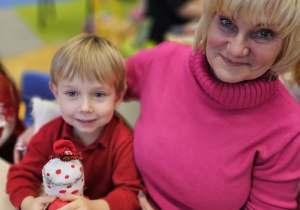 „Boże Narodzenie- czas bycia razem”- warsztaty świąteczne w grupie I