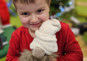 „Boże Narodzenie- czas bycia razem”- warsztaty świąteczne w grupie I