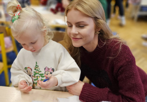 „Boże Narodzenie- czas bycia razem”- warsztaty świąteczne w grupie I