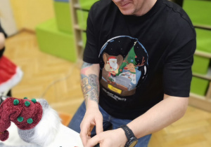 „Boże Narodzenie- czas bycia razem”- warsztaty świąteczne w grupie I