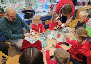 „Boże Narodzenie- czas bycia razem”- warsztaty świąteczne w grupie I