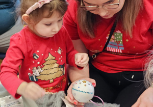 „Boże Narodzenie- czas bycia razem”- warsztaty świąteczne w grupie I