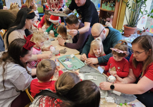 „Boże Narodzenie- czas bycia razem”- warsztaty świąteczne w grupie I