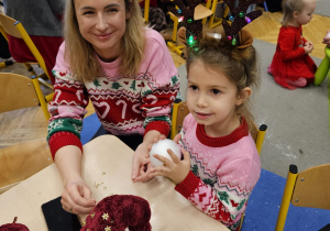 „Boże Narodzenie- czas bycia razem”- warsztaty świąteczne w grupie I