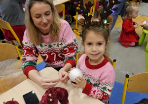 „Boże Narodzenie- czas bycia razem”- warsztaty świąteczne w grupie I