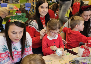 „Boże Narodzenie- czas bycia razem”- warsztaty świąteczne w grupie I
