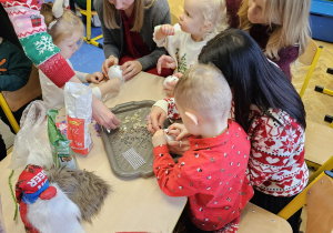 „Boże Narodzenie- czas bycia razem”- warsztaty świąteczne w grupie I