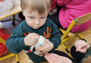 „Boże Narodzenie- czas bycia razem”- warsztaty świąteczne w grupie I