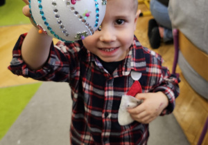 „Boże Narodzenie- czas bycia razem”- warsztaty świąteczne w grupie I