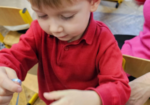 „Boże Narodzenie- czas bycia razem”- warsztaty świąteczne w grupie I