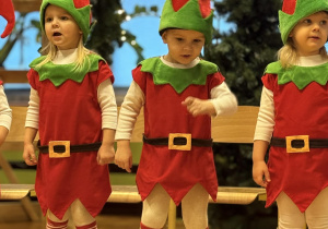 Przedstawienie świąteczne "Elfy wesołe"- grupa VII