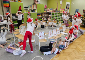 „Bądź wysportowany jak Święty Mikołaj” – aktywnie i na sportowo w gr. IV