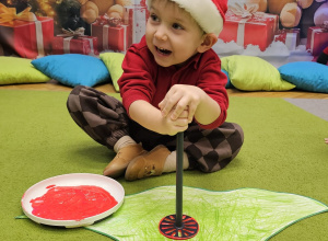 „W oczekiwaniu na Święta Bożego Narodzenia” – świąteczny czas u maluszków grupy I