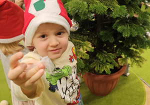 „W oczekiwaniu na Święta Bożego Narodzenia” – świąteczny czas u maluszków grupy I