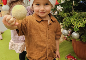 „W oczekiwaniu na Święta Bożego Narodzenia” – świąteczny czas u maluszków grupy I