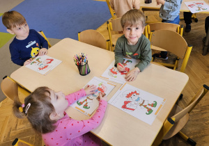 „W oczekiwaniu na Święta Bożego Narodzenia” – świąteczny czas u maluszków grupy I