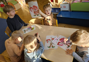 „W oczekiwaniu na Święta Bożego Narodzenia” – świąteczny czas u maluszków grupy I