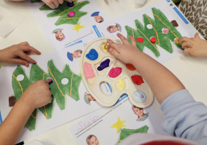 „W oczekiwaniu na Święta Bożego Narodzenia” – świąteczny czas u maluszków grupy I