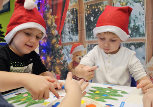 „W oczekiwaniu na Święta Bożego Narodzenia” – świąteczny czas u maluszków grupy I