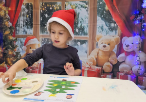 „W oczekiwaniu na Święta Bożego Narodzenia” – świąteczny czas u maluszków grupy I