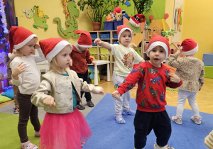 „W oczekiwaniu na Święta Bożego Narodzenia” – świąteczny czas u maluszków grupy I