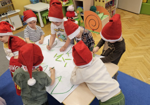 „W oczekiwaniu na Święta Bożego Narodzenia” – świąteczny czas u maluszków grupy I