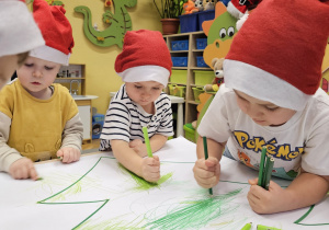 „W oczekiwaniu na Święta Bożego Narodzenia” – świąteczny czas u maluszków grupy I