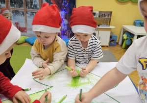 „W oczekiwaniu na Święta Bożego Narodzenia” – świąteczny czas u maluszków grupy I