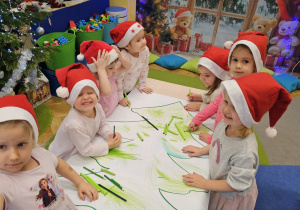 „W oczekiwaniu na Święta Bożego Narodzenia” – świąteczny czas u maluszków grupy I