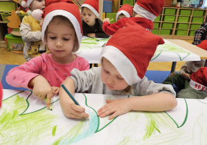 „W oczekiwaniu na Święta Bożego Narodzenia” – świąteczny czas u maluszków grupy I