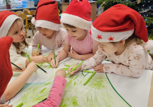„W oczekiwaniu na Święta Bożego Narodzenia” – świąteczny czas u maluszków grupy I