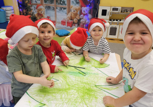 „W oczekiwaniu na Święta Bożego Narodzenia” – świąteczny czas u maluszków grupy I
