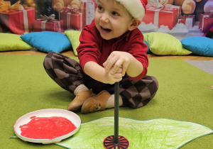 „W oczekiwaniu na Święta Bożego Narodzenia” – świąteczny czas u maluszków grupy I