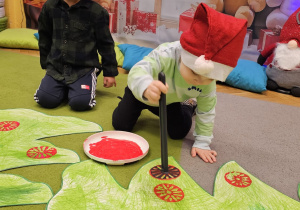 „W oczekiwaniu na Święta Bożego Narodzenia” – świąteczny czas u maluszków grupy I