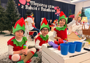 „Magiczny czas z Babcią i Dziadkiem” w grupie XII