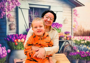 "Karnawał z Babcią i Dziadkiem" w grupie IX