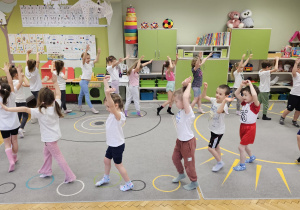 Stópki ćwiczymy – wesoło się bawimy – grupa IV