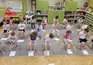 Stópki ćwiczymy – wesoło się bawimy – grupa IV