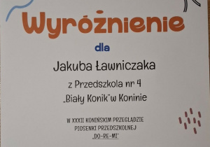 XXXII Przegląd Piosenki Przedszkolnej „Do-re-mi”