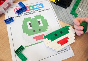 „Gdzie jest T.rex ?„– Kids Lab w grupie V