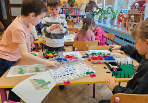 „Gdzie jest T.rex ?„– Kids Lab w grupie V