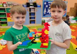 „Gdzie jest T.rex ?„– Kids Lab w grupie V