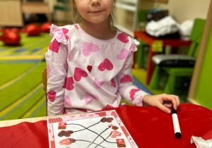 "Małe Serca- Wielkie Uczucia" czyli Walentynki w grupie VI