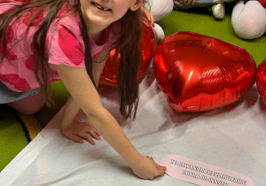 "Małe Serca- Wielkie Uczucia" czyli Walentynki w grupie VI