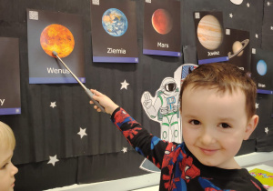 Projekt edukacyjny "Kosmos"